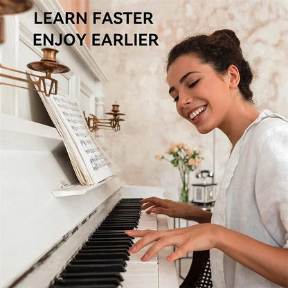 VierraSol | Etiquetas de Notas para Teclado de Piano Removibles
