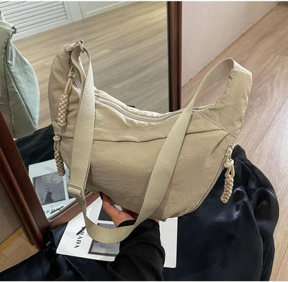 VierraSol | EVERCARRY – Bolsa de hombro de nylon con compartimentos inteligentes para el uso diario