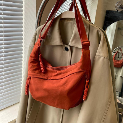 VierraSol | EVERCARRY – Bolsa de hombro de nylon con compartimentos inteligentes para el uso diario