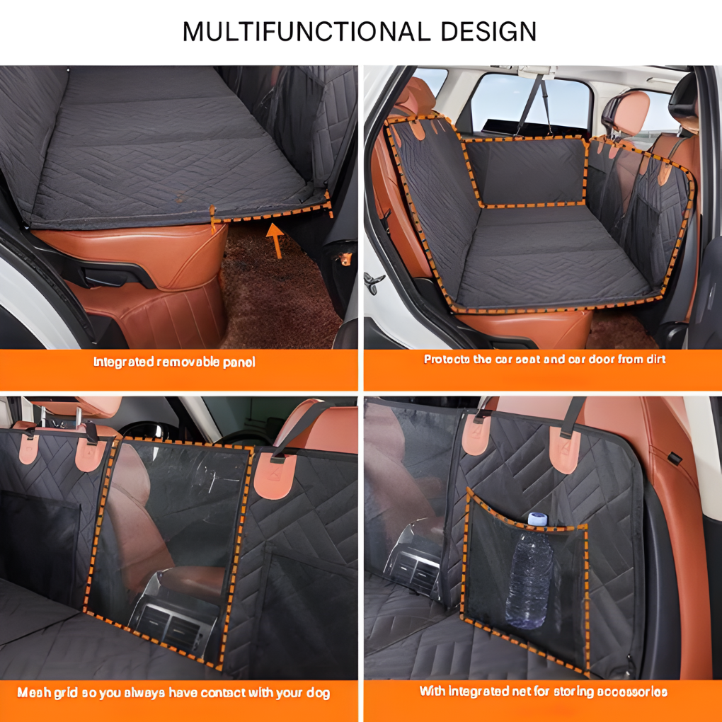 VierraSol | Extensor de Asiento de Coche para Perros Acolchado