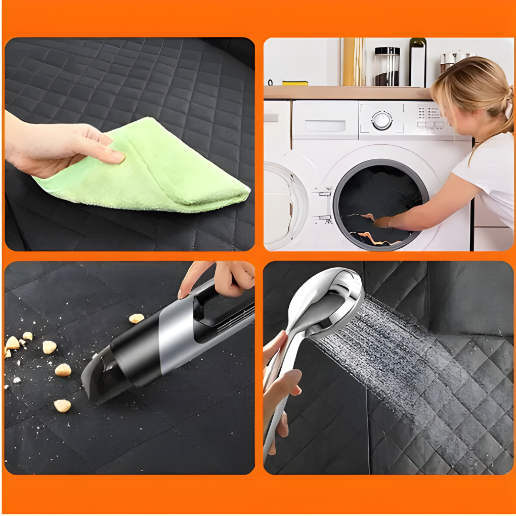 VierraSol | Extensor de Asiento para Perros con Patrón Acolchado y Base Antideslizante