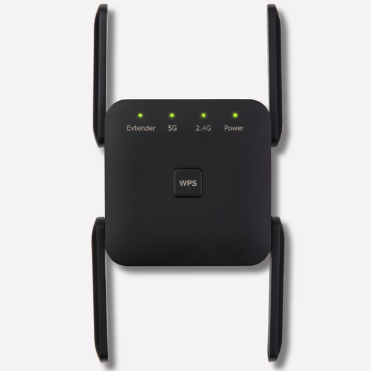 VierraSol | Extensor de WiFi de Doble Banda - Acelerador de Señal 5G y 2.4GHz