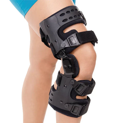 VierraSol | Férula de Rodilla Médica para Descompresión OA | Ortesis de Osteoartritis Unicompartimental | Corrección Varus/Valgus y Control de ROM | Descompresión Medial y Lateral | Rango de Movimiento Ajustable