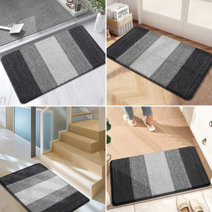 VierraSol | Felpudo Lavable para Entradas con Diseño Absorbente de Agua