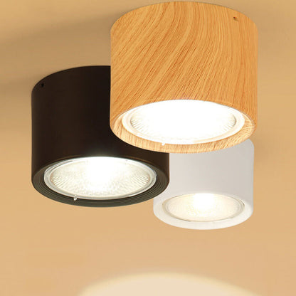 VierraSol | Foco de Techo LED Cilíndrico | Diseño de Foco Ajustable