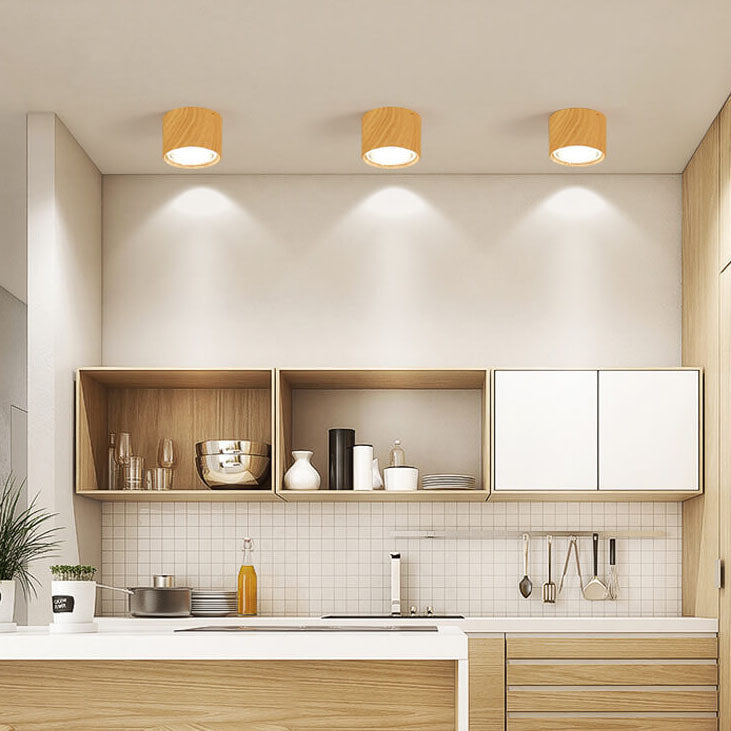 VierraSol | Foco de Techo LED Cilíndrico | Diseño de Foco Ajustable