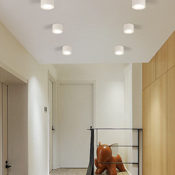 VierraSol | Foco de Techo LED Cilíndrico | Diseño de Foco Ajustable