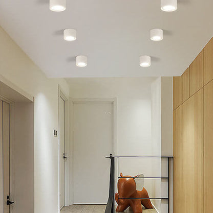 VierraSol | Foco de Techo LED Cilíndrico | Diseño de Foco Ajustable