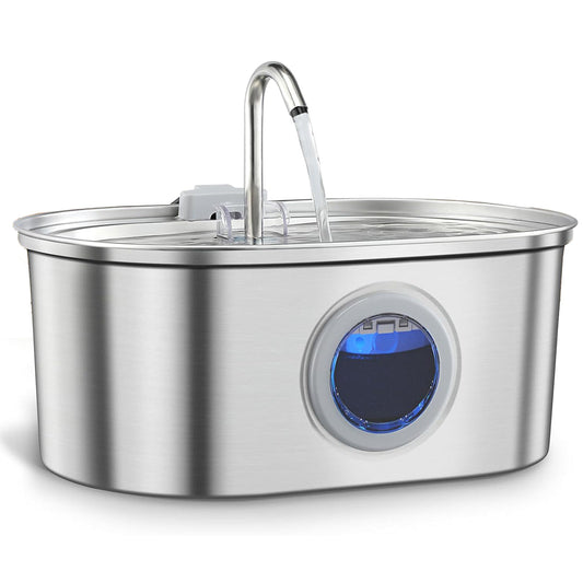 VierraSol | Fuente de Agua de Acero Inoxidable 3.2L