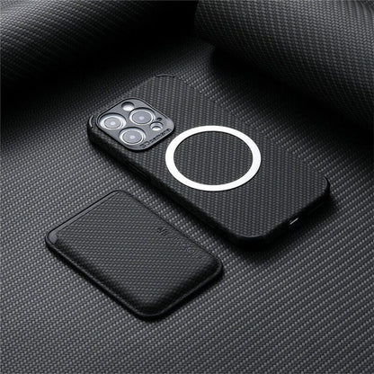 VierraSol | Funda de Cartera MagSafe | Soporte Magnético para Tarjetas de iPhone | Diseño Delgado