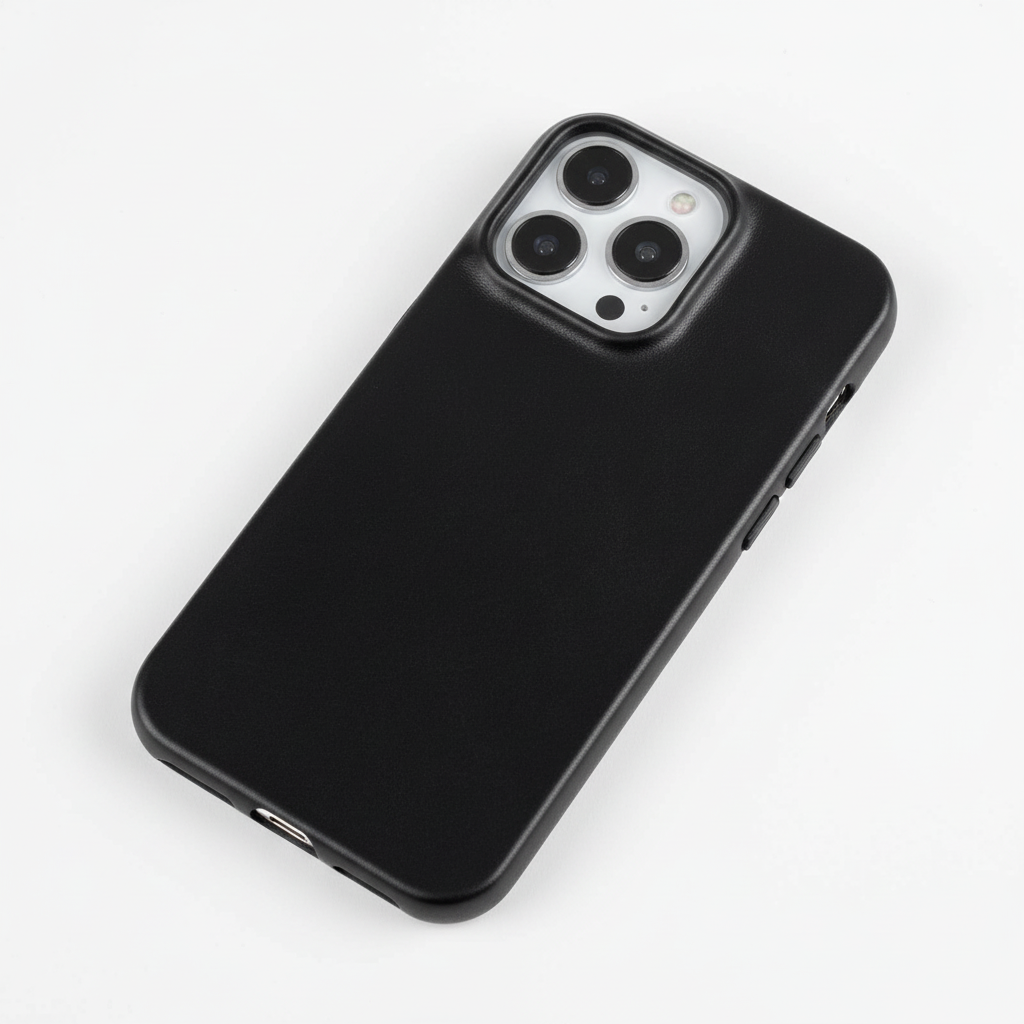 VierraSol | Funda de Cuero Genuino con Cera de Aceite para Apple iPhone