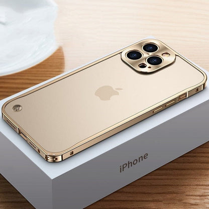 VierraSol | Funda de Metal para iPhone | Cubierta Protectora de Aluminio
