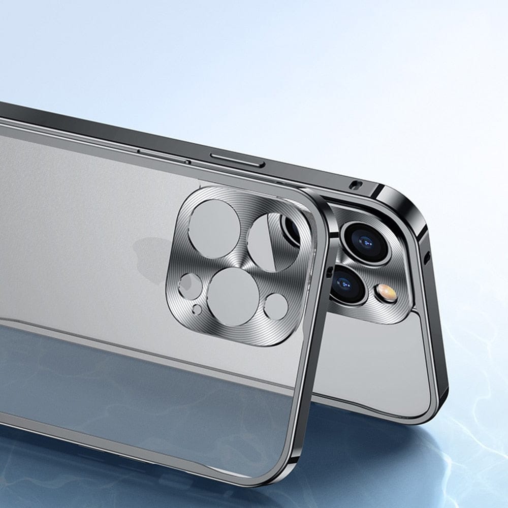 VierraSol | Funda de Metal para iPhone | Cubierta Protectora de Aluminio