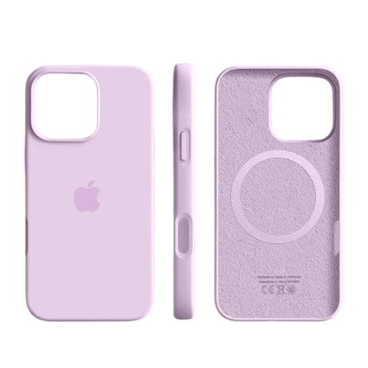 VierraSol | Funda Magnética de Silicona con Superficie Suave para iPhone