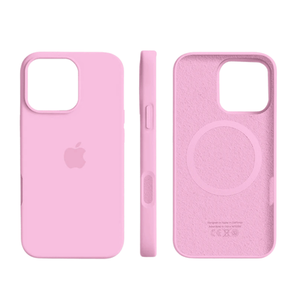 VierraSol | Funda Magnética de Silicona con Superficie Suave para iPhone