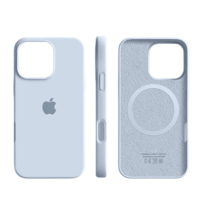 VierraSol | Funda Magnética de Silicona con Superficie Suave para iPhone
