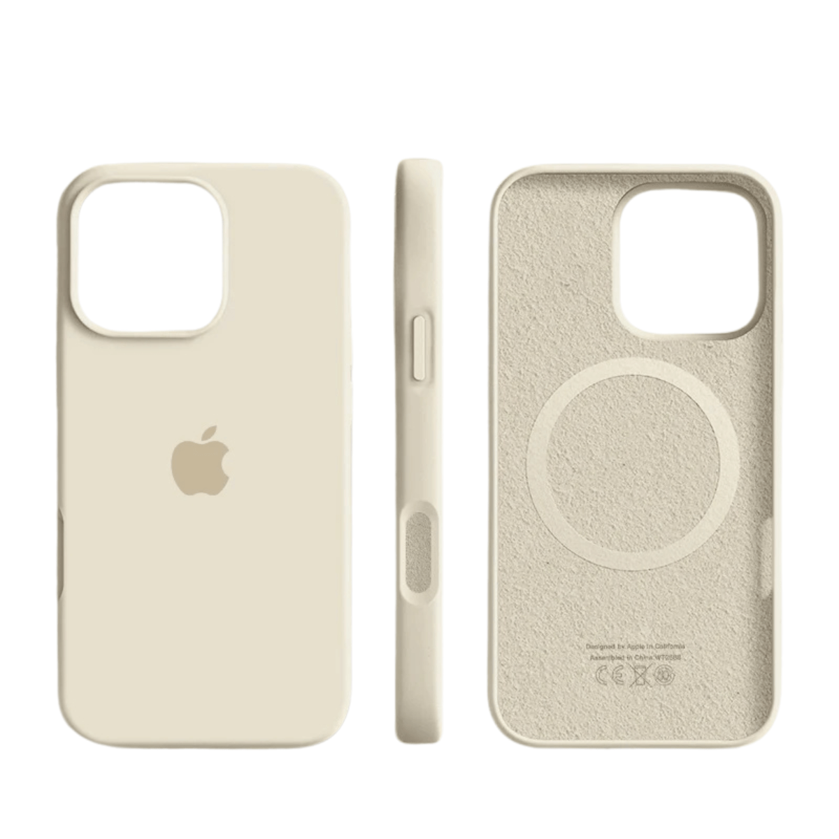 VierraSol | Funda Magnética de Silicona con Superficie Suave para iPhone