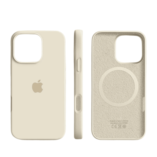 VierraSol | Funda Magnética de Silicona con Superficie Suave para iPhone