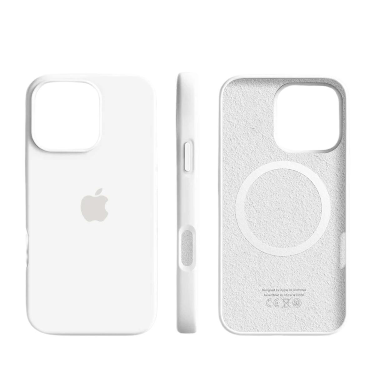 VierraSol | Funda Magnética de Silicona con Superficie Suave para iPhone