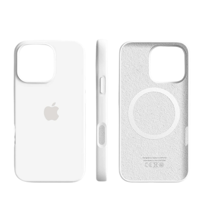 VierraSol | Funda Magnética de Silicona con Superficie Suave para iPhone