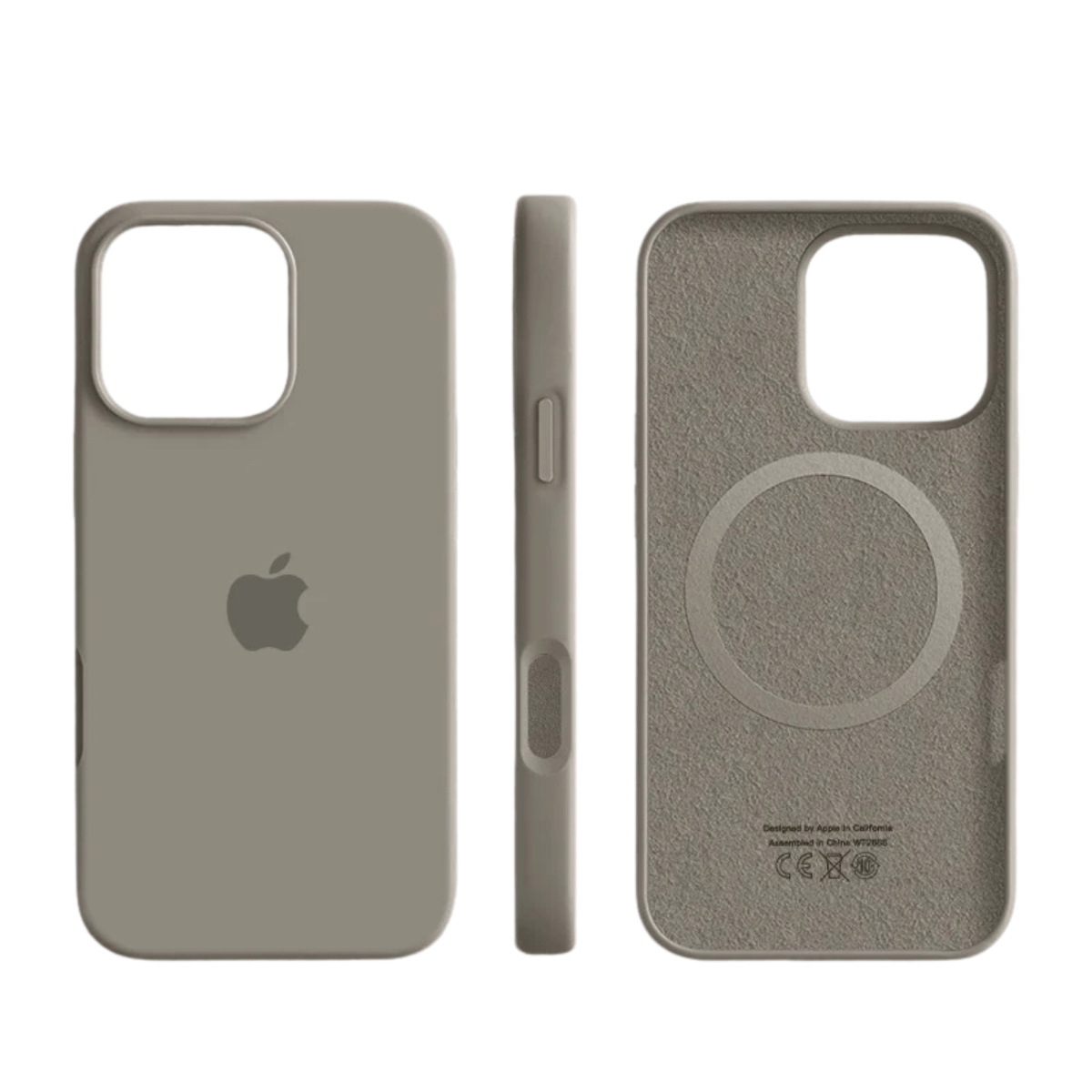 VierraSol | Funda Magnética de Silicona con Superficie Suave para iPhone