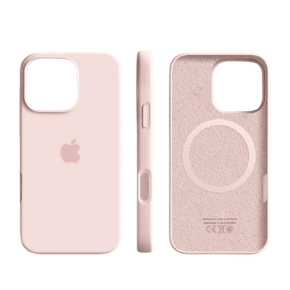 VierraSol | Funda Magnética de Silicona con Superficie Suave para iPhone