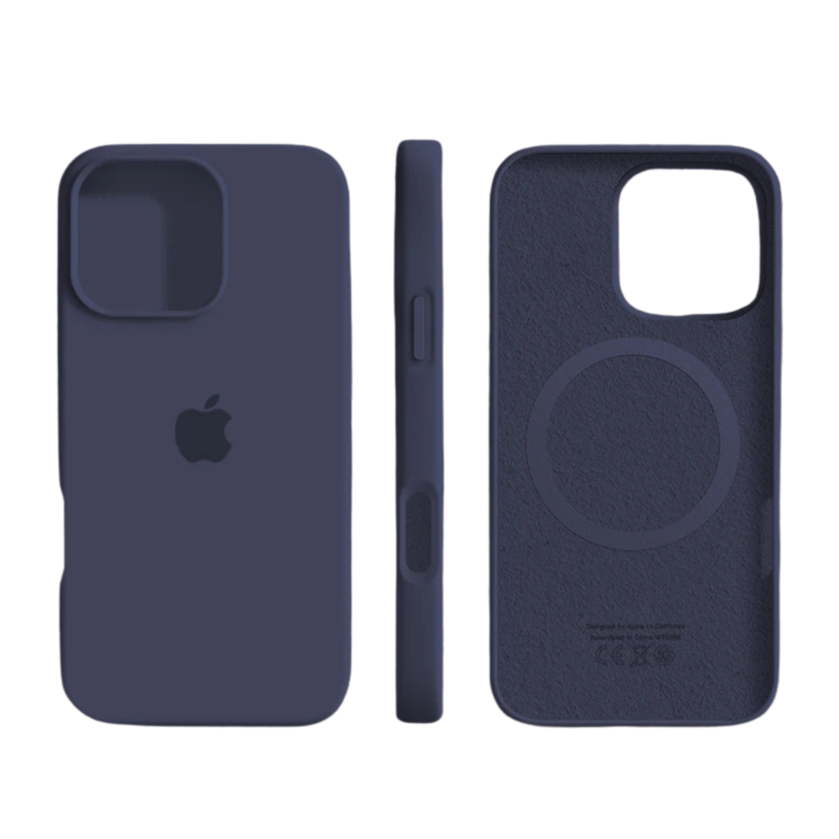 VierraSol | Funda Magnética de Silicona con Superficie Suave para iPhone