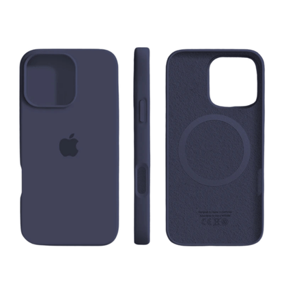 VierraSol | Funda Magnética de Silicona con Superficie Suave para iPhone