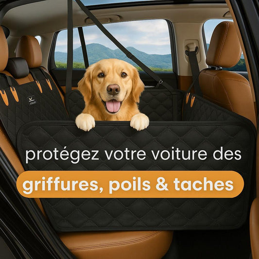 VierraSol | Funda para Coche para Perros con Protectores de Puerta