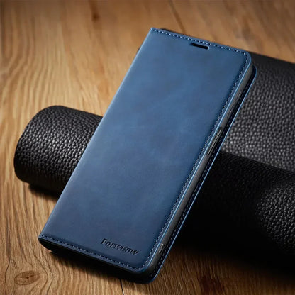 VierraSol | Funda para Samsung: Estuche de Cuero Magnético para Protección Elegante