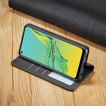 VierraSol | Funda para Samsung: Estuche de Cuero Magnético para Protección Elegante