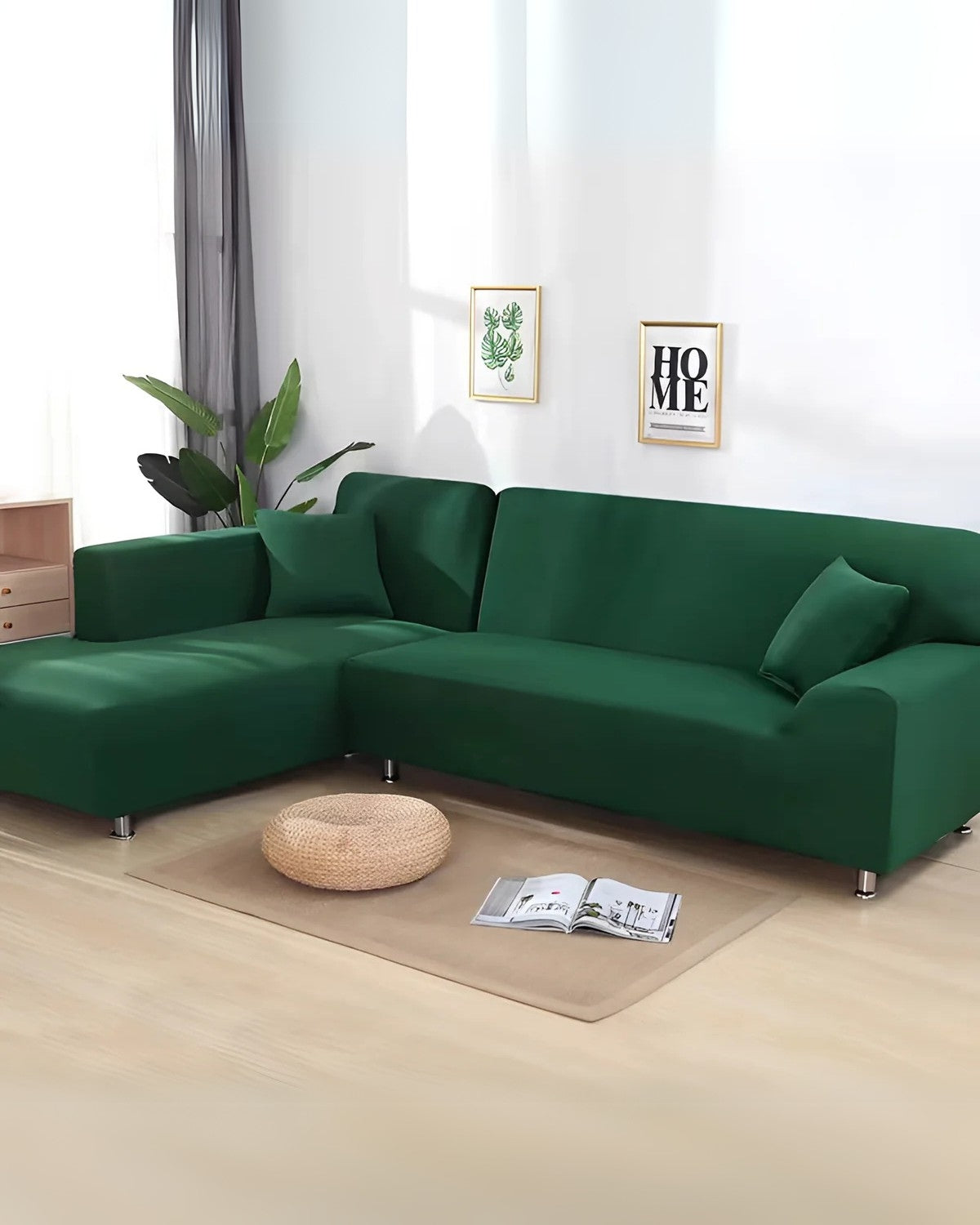 VierraSol | Fundas Elegantes para Sofás Modulares con Ajuste Flexible para Sofás Esquinados y Modulares