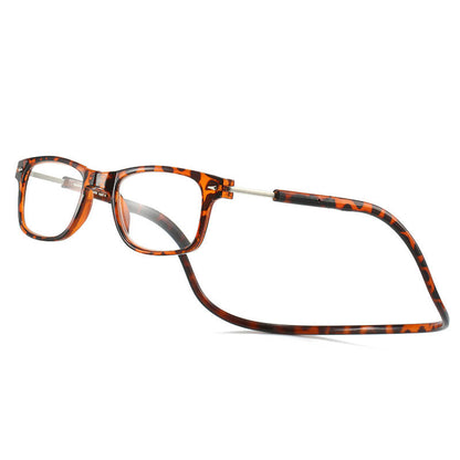 VierraSol | Gafas de lectura anti-pérdida y anti-luz azul colgantes magnéticas