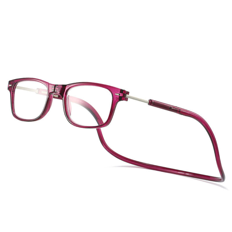 VierraSol | Gafas de lectura anti-pérdida y anti-luz azul colgantes magnéticas