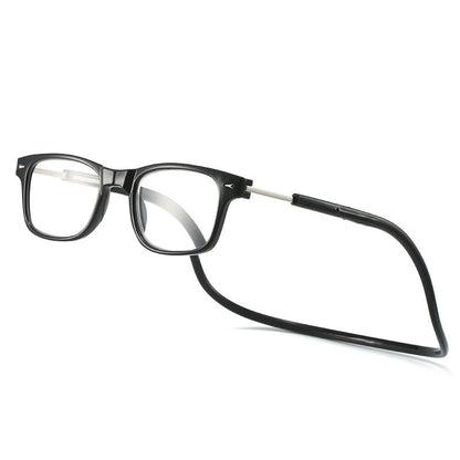 VierraSol | Gafas de lectura anti-pérdida y anti-luz azul colgantes magnéticas