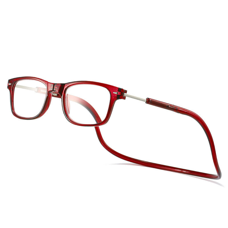 VierraSol | Gafas de lectura anti-pérdida y anti-luz azul colgantes magnéticas