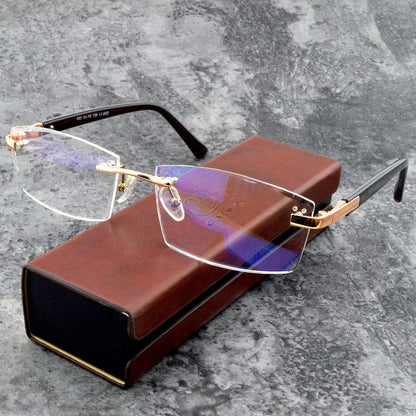 VierraSol | Gafas de Lectura Inteligentes Viselio con Lentes Progresivas | Ultra-Ligeras y Filtro de Luz Azul | Para Visión de Cerca y Lejana | Marco de Titanio TR90