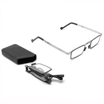 VierraSol | Gafas de lectura plegables unisex con estuche