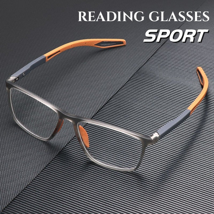 VierraSol | Gafas de Lectura Unisex - Lentes Bifocales - Montura Rectangular
