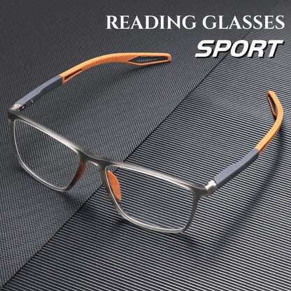 VierraSol | Gafas de Lectura Unisex - Lentes Bifocales - Montura Rectangular