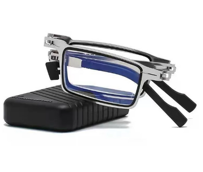 VierraSol | Gafas de lectura unisex plegables con estuche portátil