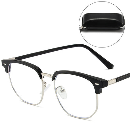 VierraSol | Gafas de Media Montura con Bloqueo de Luz Azul