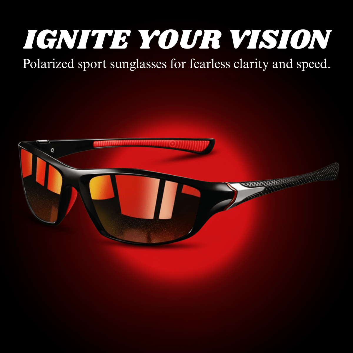 VierraSol | Gafas de Sol Deportivas con Lentes Polarizadas y Protección UV400