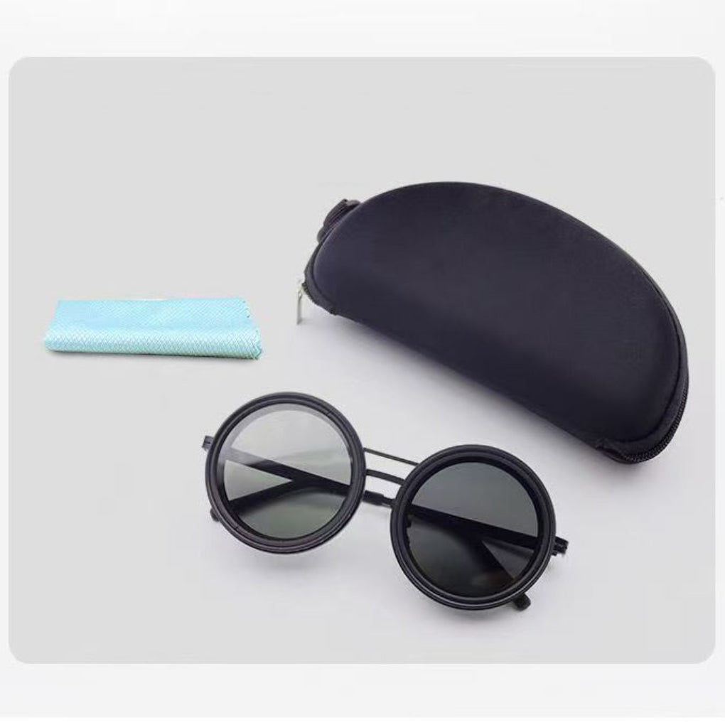 VierraSol | Gafas de sol redondas con tinte ajustable