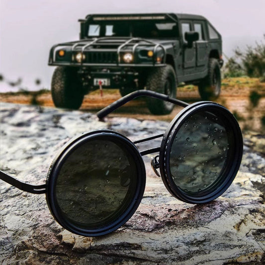VierraSol | Gafas de sol redondas con tinte ajustable