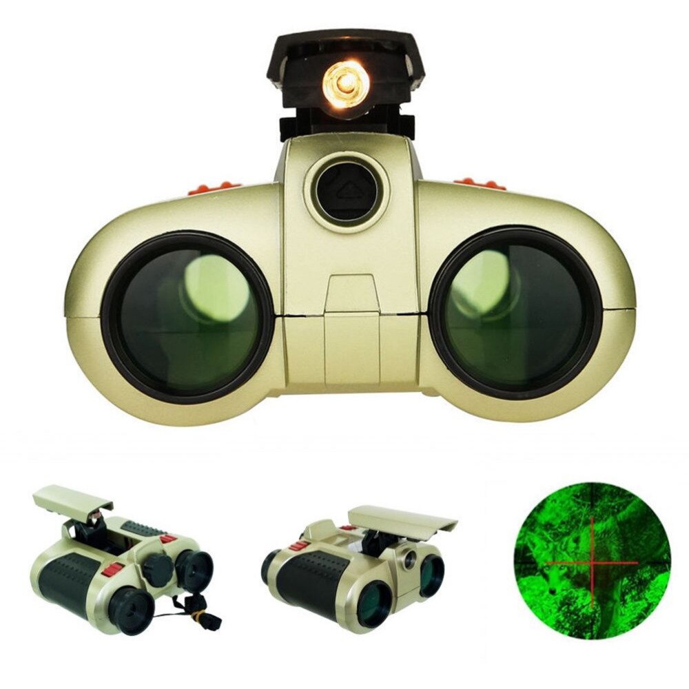 VierraSol | Gafas de Visión Nocturna para Niños Binoculares Juguete de Aventura