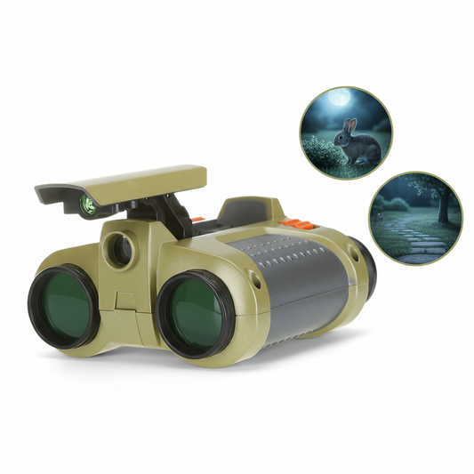 VierraSol | Gafas de Visión Nocturna para Niños Binoculares Juguete de Aventura