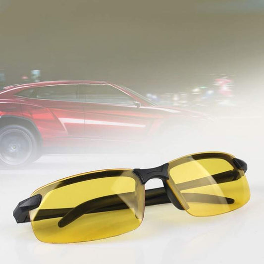 VierraSol | Gafas para Conducir de Noche | Lentes Amarillas para Reducir el Deslumbramiento y la Fatiga Visual para una Conducción Nocturna Más Segura