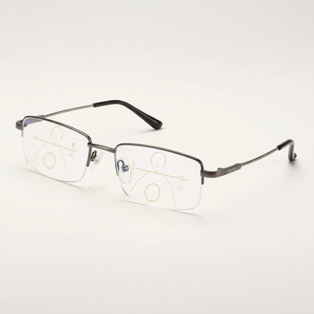 VierraSol | Gafas Progresivas Inteligentes | Tecnología de Lentes ARNO | Ajuste Fotoquímico | Filtro de Luz Azul y UV400 | Recubrimiento Antirreflejo | Multifocal