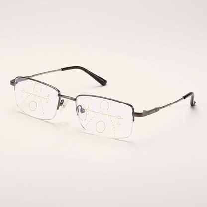 VierraSol | Gafas Progresivas Inteligentes | Tecnología de Lentes ARNO | Ajuste Fotoquímico | Filtro de Luz Azul y UV400 | Recubrimiento Antirreflejo | Multifocal